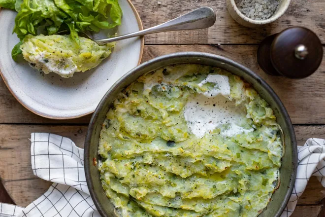 Irish fish pie