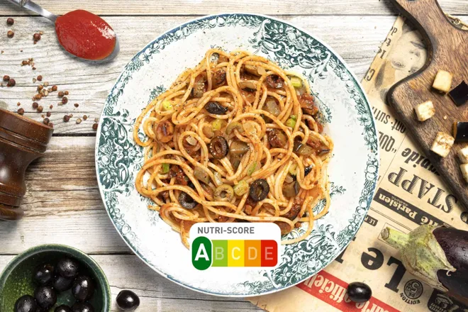 Spaghetti alla caponata façon Quitoque