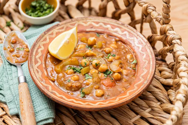 Harira façon Quitoque (soupe marocaine de lentilles aux épices)