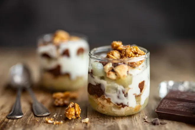 Trifle poire chocolat