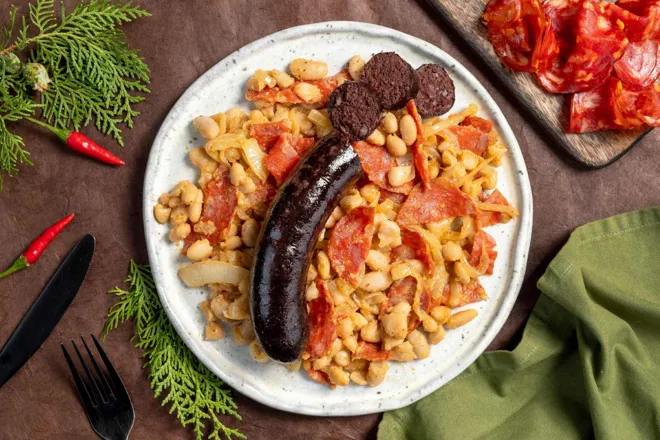 Fabada façon Quitoque (spécialité hispanique au boudin, chorizo et haricots blancs)