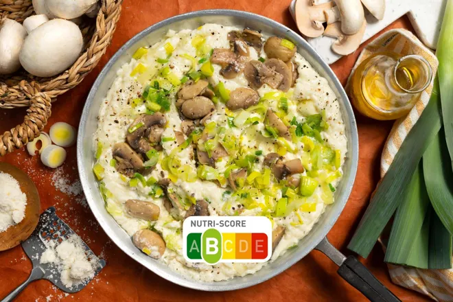 Risotto aux champignons et mascarpone