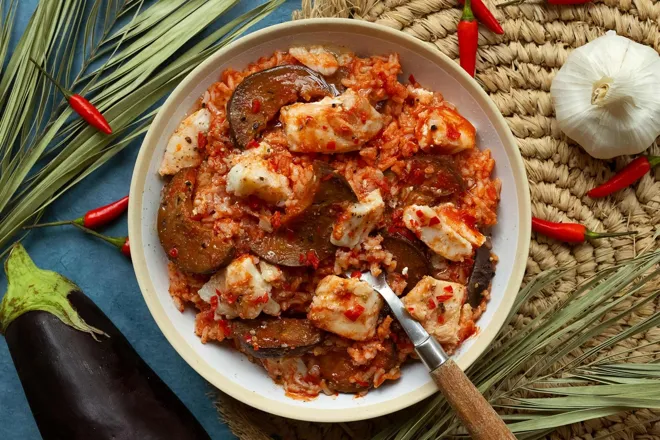 Thieboudienne (riz au poisson sénégalais) façon Quitoque