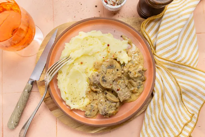 Mijoté de canard et champignons crémeux aux 4 épices