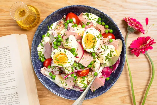 Salade piémontaise au curry