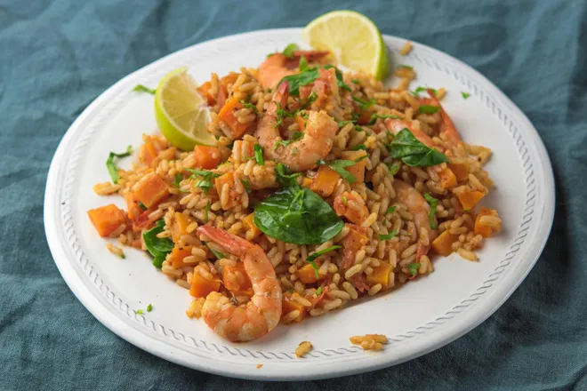 Jambalaya aux crevettes