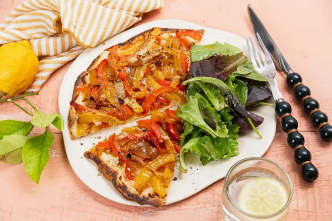 Tarte aux poivrons