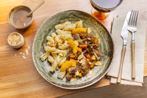 Daube de porc à l'orange rôtie