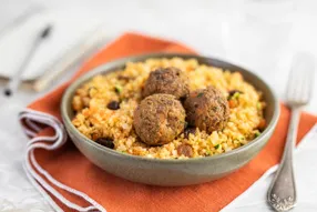 Couscous aux petits légumes & falafels