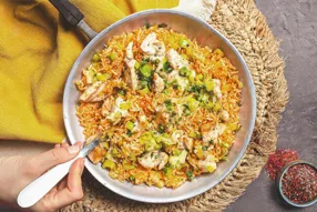 Arroz con pavo au piment chipotle (spécialité sud-américaine à la dinde)