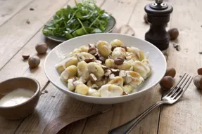 Gnocchi au gorgonzola et noisettes