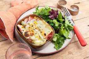 Gratin de fenouil au jambon de Paris et fourme d'Ambert