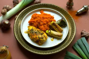 Filets de poulet au miel et aux épices marocaines