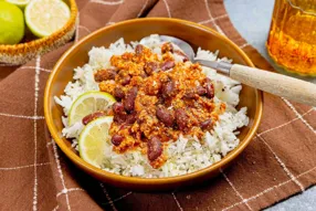 Chili con tofu brouillé