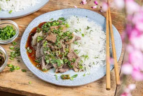 Emincés de boeuf façon "tigre qui pleure"