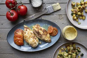 Filet de poulet à la moutarde et au pecorino