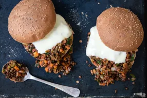 Sloppy joes aux lentilles