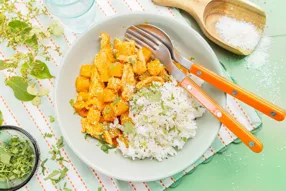Curry de coco de dinde et butternut