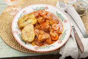 Mijoté de canard à la tomate et au fenouil