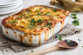 Parmentier à la courgette et mozzarella