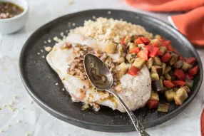 Escalopes de dinde sauce chimichurri