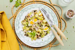 Salade de pommes de terre aux algues et sésame