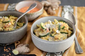 Dahl de lentilles corail au lait de coco