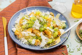 Salade de poulet et kiwi à la féta