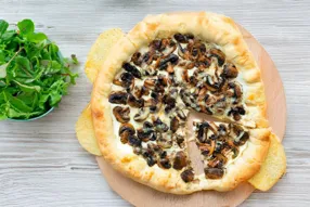 Cheesy crust aux champignons façon Quitoque