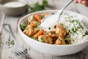 Butterchicken d'été au fromage frais