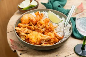 Chili au poulet et au chou-fleur