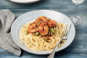 Spaghetti façon bolognaise de crevettes