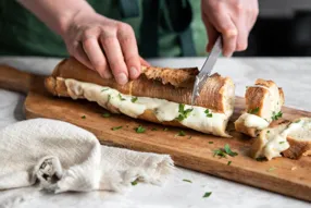 Pain façon préfou à la mozzarella