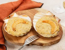 Coquilles Saint-Jacques à la bretonne (260g - 2 pièces)