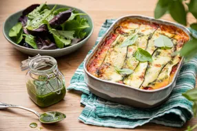 Gratin de courgettes à la parmigiana