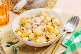 Gnocchis au chorizo et parmesan