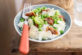 Risotto verde au parmesan