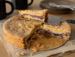 Gâteau Basque à la confiture de cerises noires (600g - 6 à 8 pers)